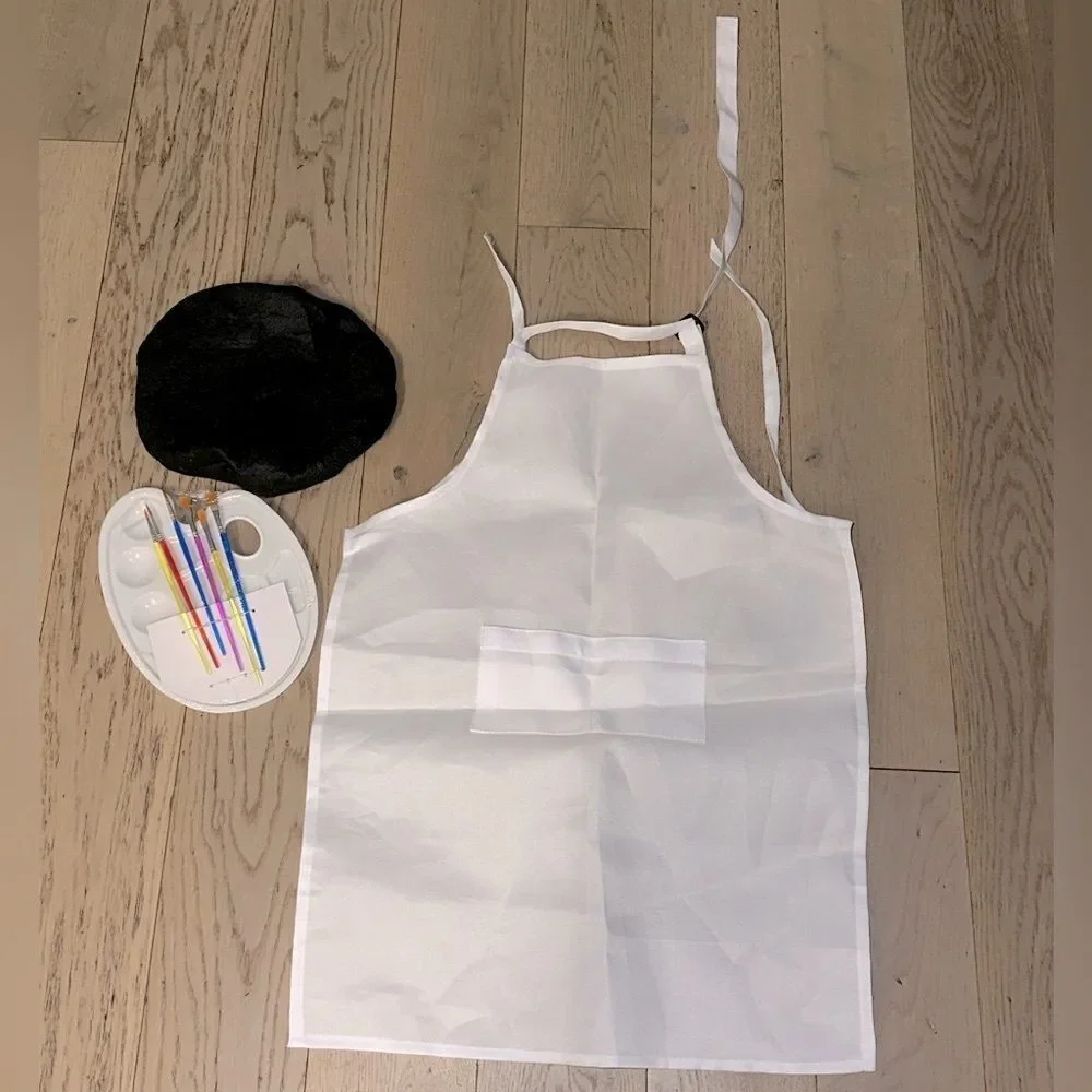 Kids Artist Costume & Accessories Set- Unisex. NWOT